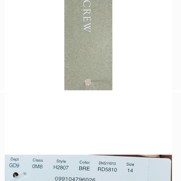 J Crew Red Swimsuit One Piece Size 14 Red Halter V Neckline Bathing Suit Poo… - Picture 7 of 7